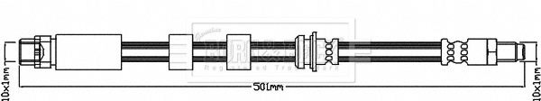 BORG & BECK Pidurivoolik BBH8373